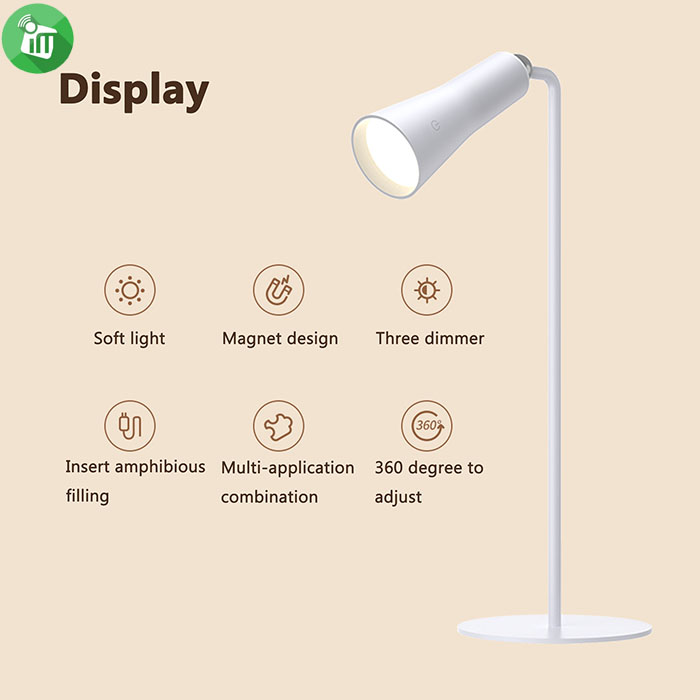 Multifunctional Magnetic Eye Protection Table Lamp