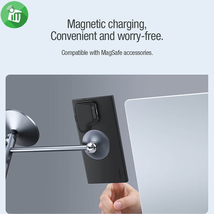 Nillkin CamShield Silky Prop Magnetic Silicone Case Samsung Galaxy S24 Ultra