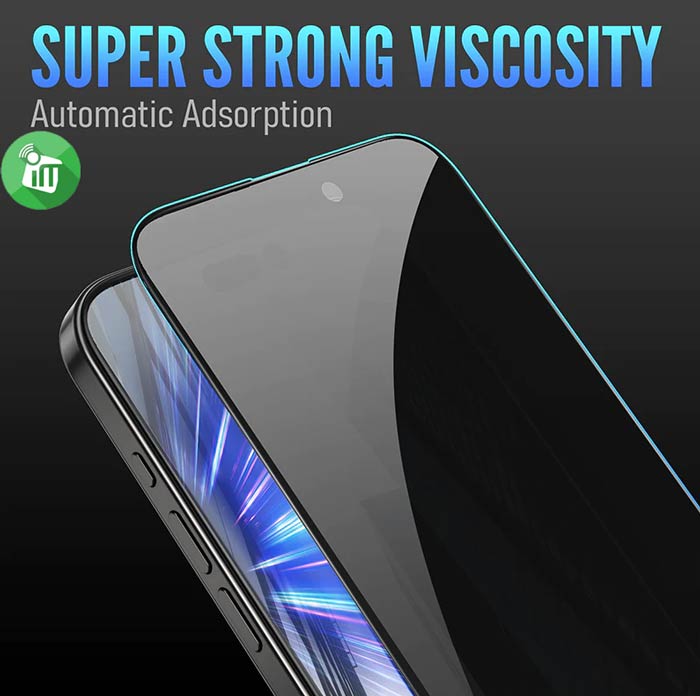 X-doria Raptic Glass Privacy Screen Protector iPhone 15 Plus15 Pro Max