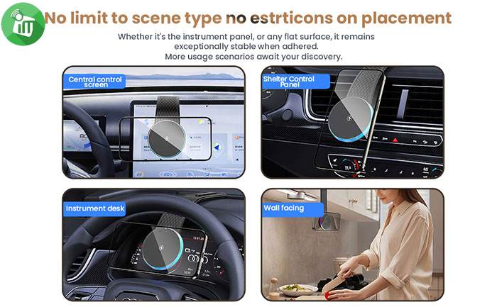 Bendable 15W Magnetic Wireless Car Charger