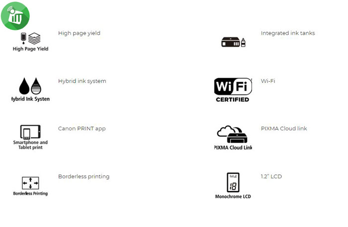 Canon PIXMA G3410 Wireless Colour Inkjet Printer