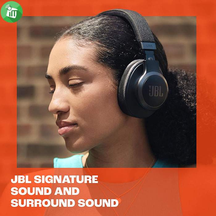 JBL Live 770NC Wireless Over-Ear Noise Cancelling Headphones