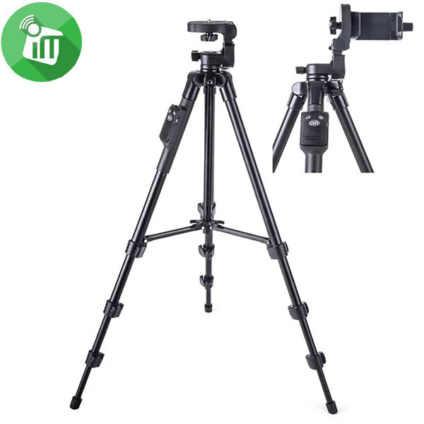 Yunteng VCT-5218 Wireless Professional Tripod (125cm)