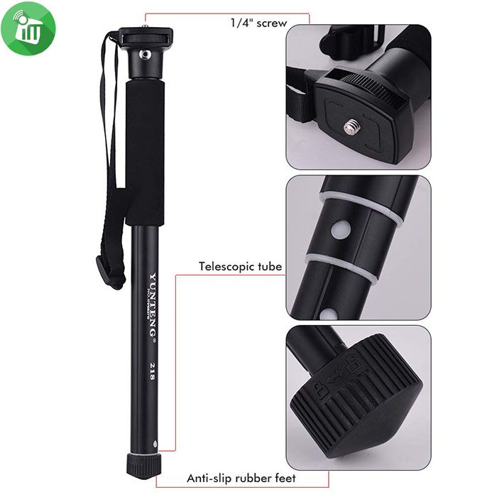 Yunteng YT-218 Aluminum Extendable Monopod (152cm)