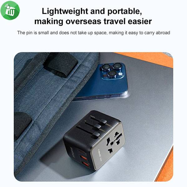 Momax UA11 1-World PD 20W 3 ports + AC Travel Adapter