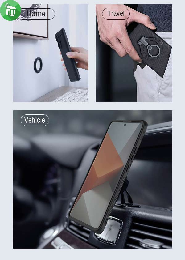 Nillkin Super Frosted Shield Pro Magnetic Case Xiaomi Redmi Note 13 Pro Plus 5G