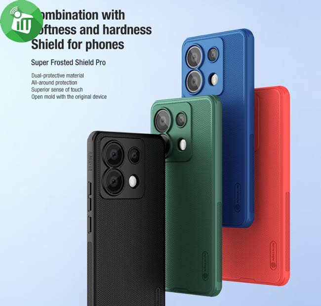 Nillkin Super Frosted shield Pro Case Xiaomi Redmi Note 13 Pro 5G