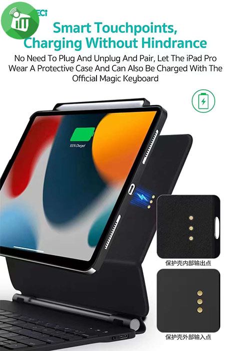 COTEetCI Fully Magnetic Ultra-thin Case iPad Air 10.9/Pro 11