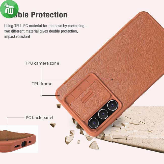 Nillkin Qin Pro Series Leather Case Samsung Galaxy S23 FE