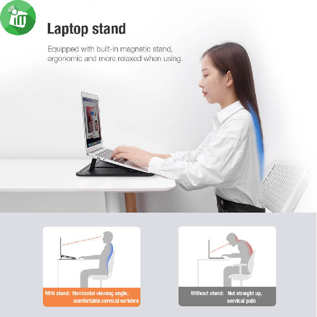 Nillkin Versatile Laptop Sleeve For 16.1 inches (Horizontal Design)