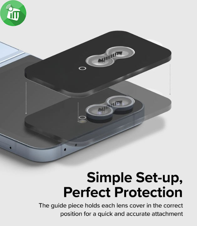 KuZoom AR invisible Camera Lens Glass Samsung Galaxy Z Flip6 5G