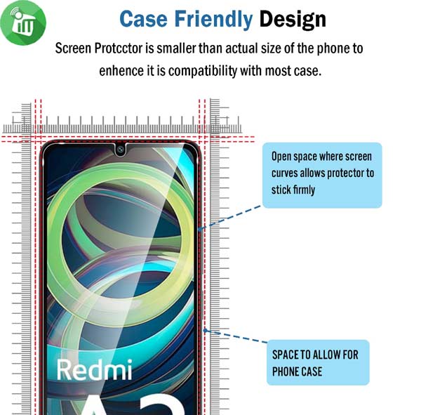 iScreen Glass 5D Full Glue Screen Protector Xiaomi Redmi A3 4GPoco C61 4G