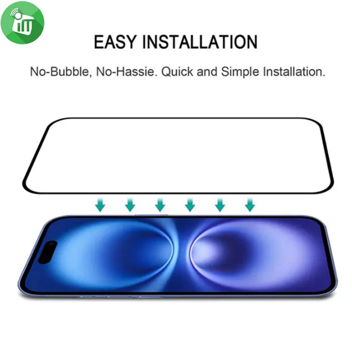 iScreen Glass 5D Full Glue Screen Protector iPhone 16