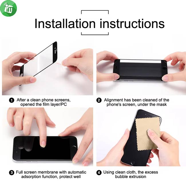 KuZoom 9D HD Full Cover Glass Screen Huawei Y9a