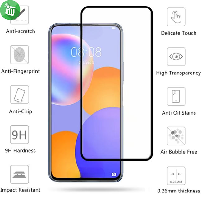 KuZoom 9D HD Full Cover Glass Screen Huawei nova 9 SE
