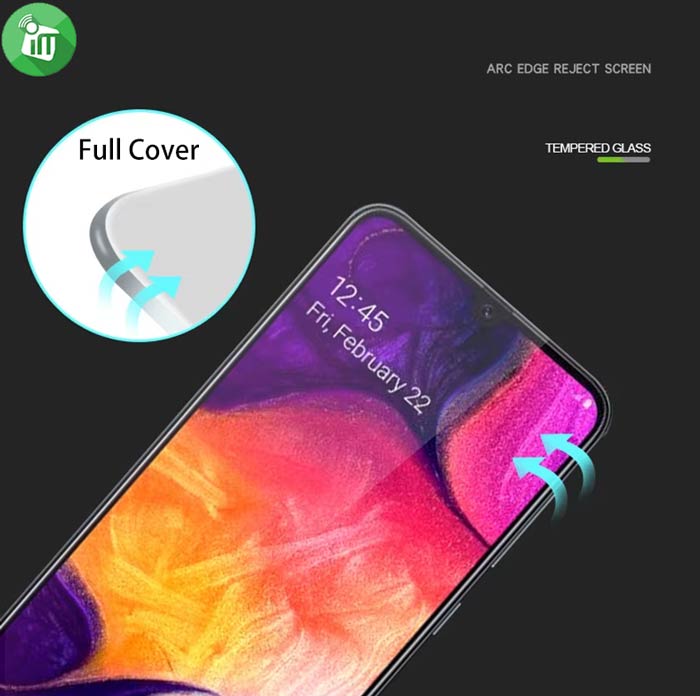 KuZoom 9D HD Full Cover Glass Screen Samsung Galaxy A15 4G/5G