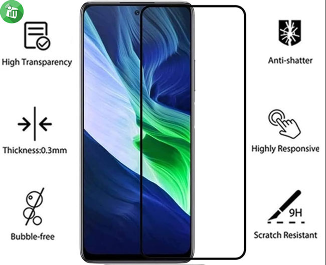 KuZoom 9D HD Full Cover Glass Screen Xiaomi Redmi Note 11 pro Plus 5G