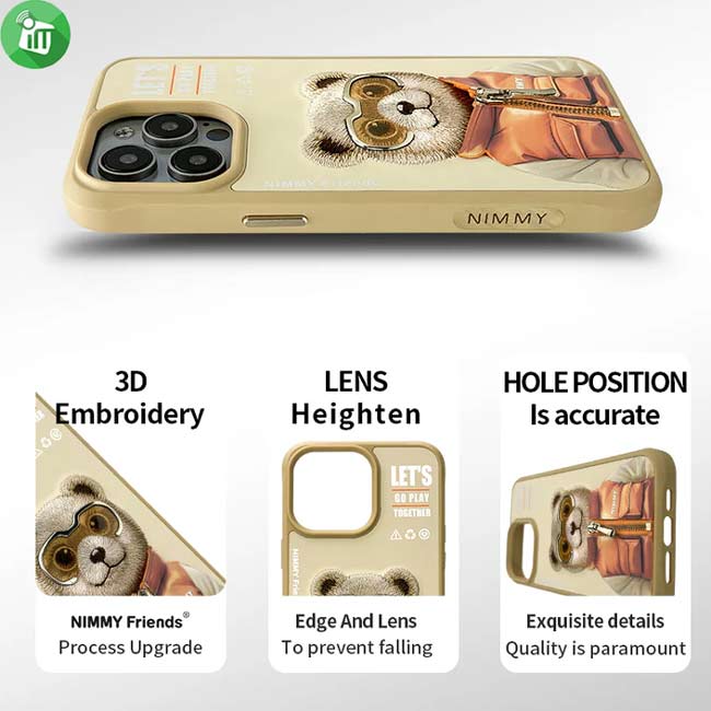 Nimmy Cool Glasses Series Hard Case iPhone 16 Pro