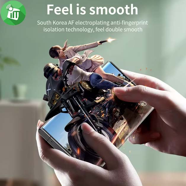 KuZoom 9D HD Full Cover Glass Screen Samsung Galaxy S25