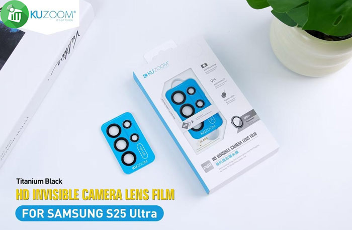 KuZoom AR invisible Camera Lens Glass Samsung Galaxy S25 Ultra
