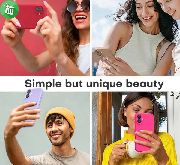 j-Case Jeff Series Silicone Full Case iPhone 16