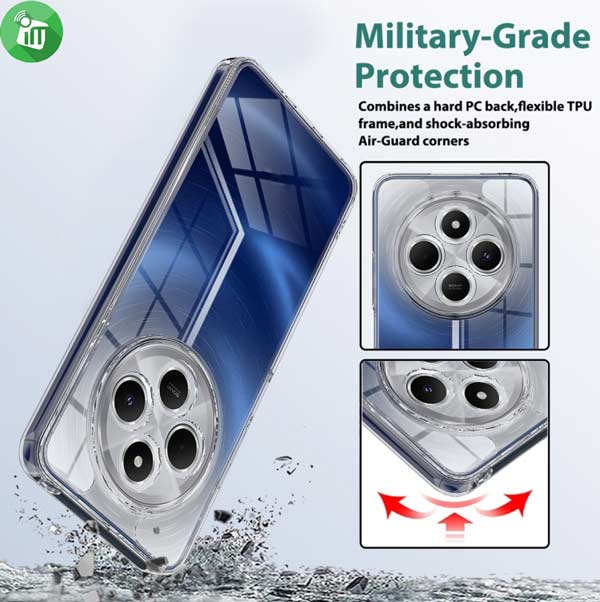 j-Case TPU Case Xiaomi Redmi 14C 4G5G Redmi 14R 5GPoco C75 4G