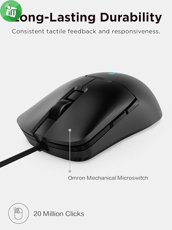 Lenovo Legion M300s RGB Gaming Wired Mouse