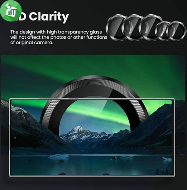 X-doria Raptic Armour Camera Lens Glass iPhone 16 Pro16 Pro Max (2 Sets)