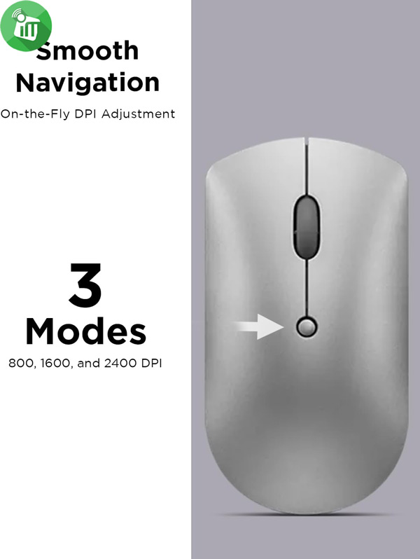Lenovo 600 Bluetooth Silent Mouse