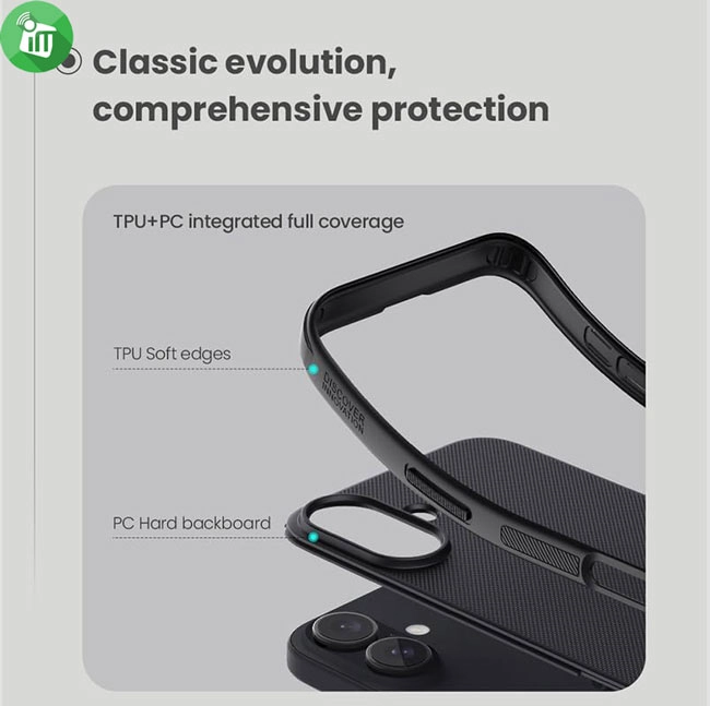 Nillkin Super Frosted Shield Pro Magnetic Case iPhone 16